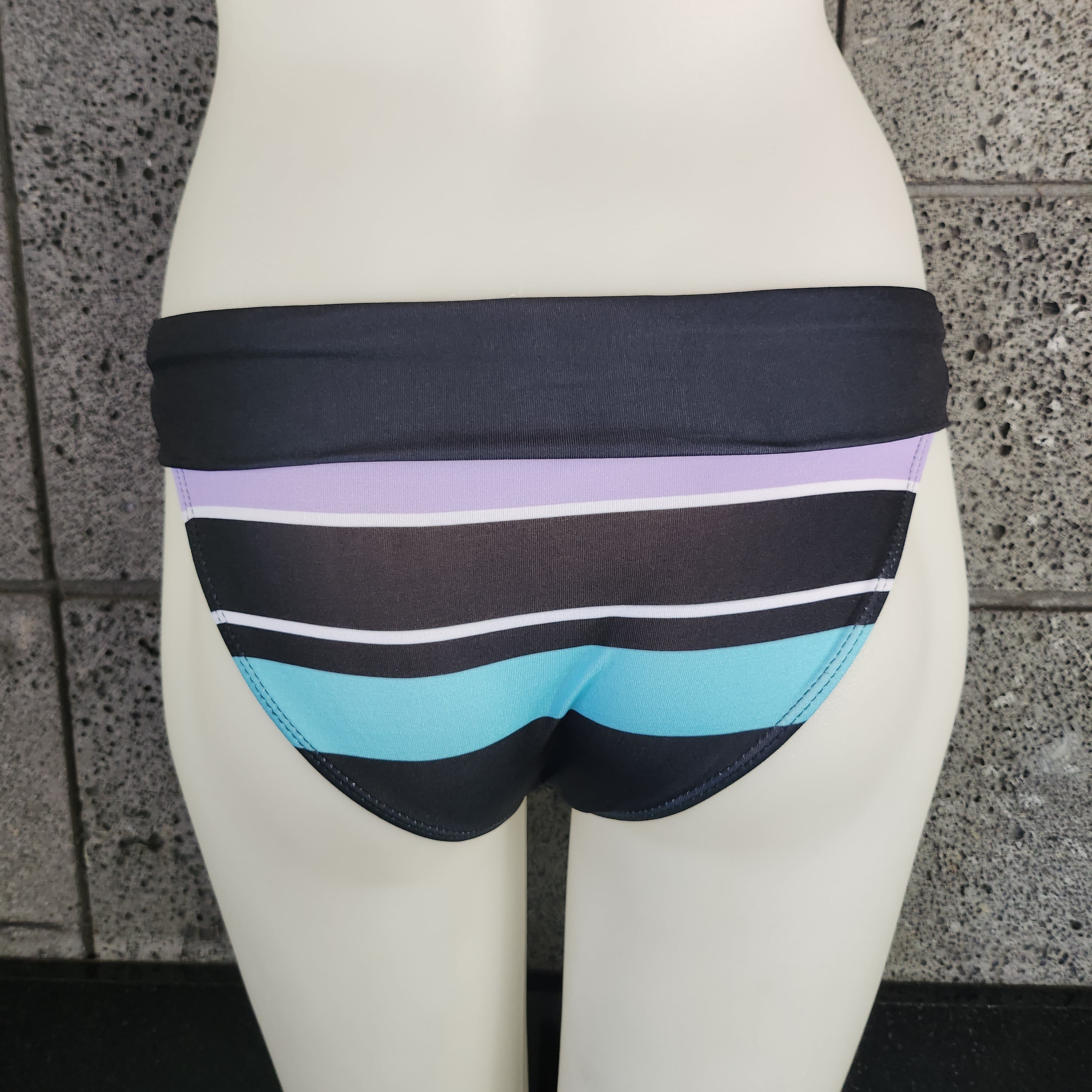 Loco Boutique K Stripes Folded Over