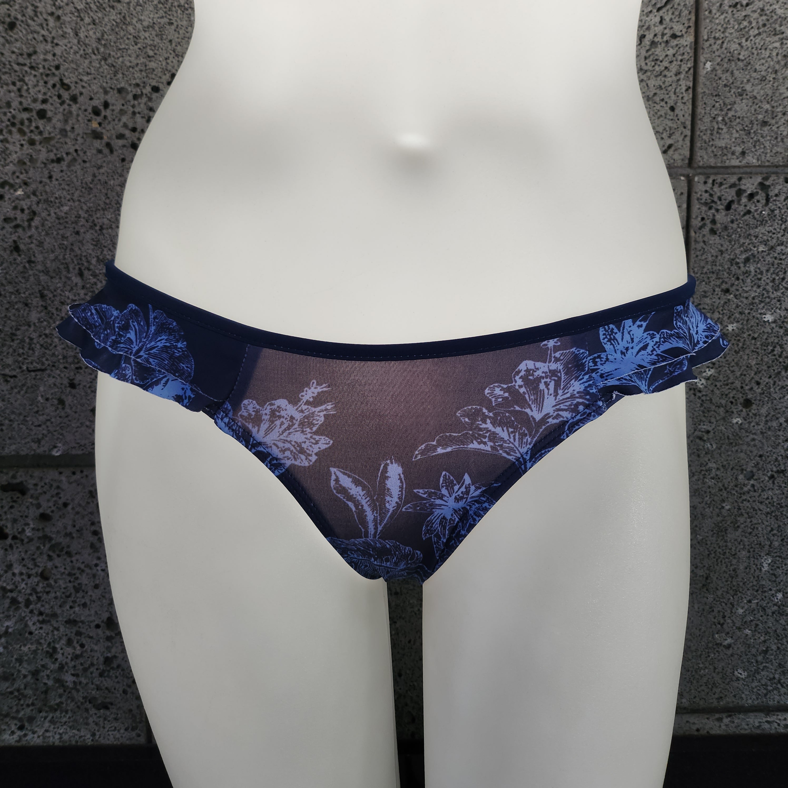 Loco Boutique Lagoon Double Side Ruffle Bikini Bottom