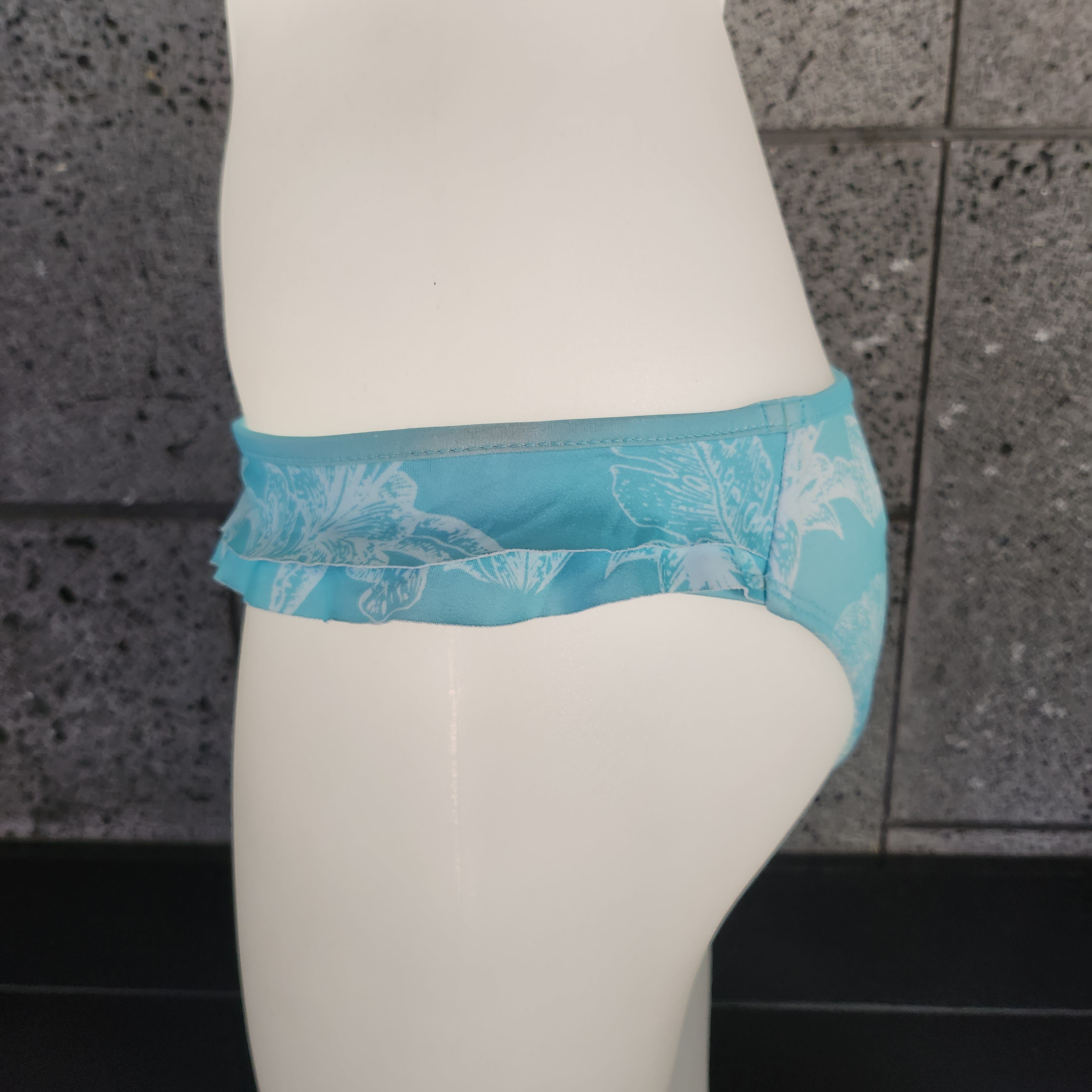 Loco Boutique Lagoon Double Side Ruffle Bikini Bottom