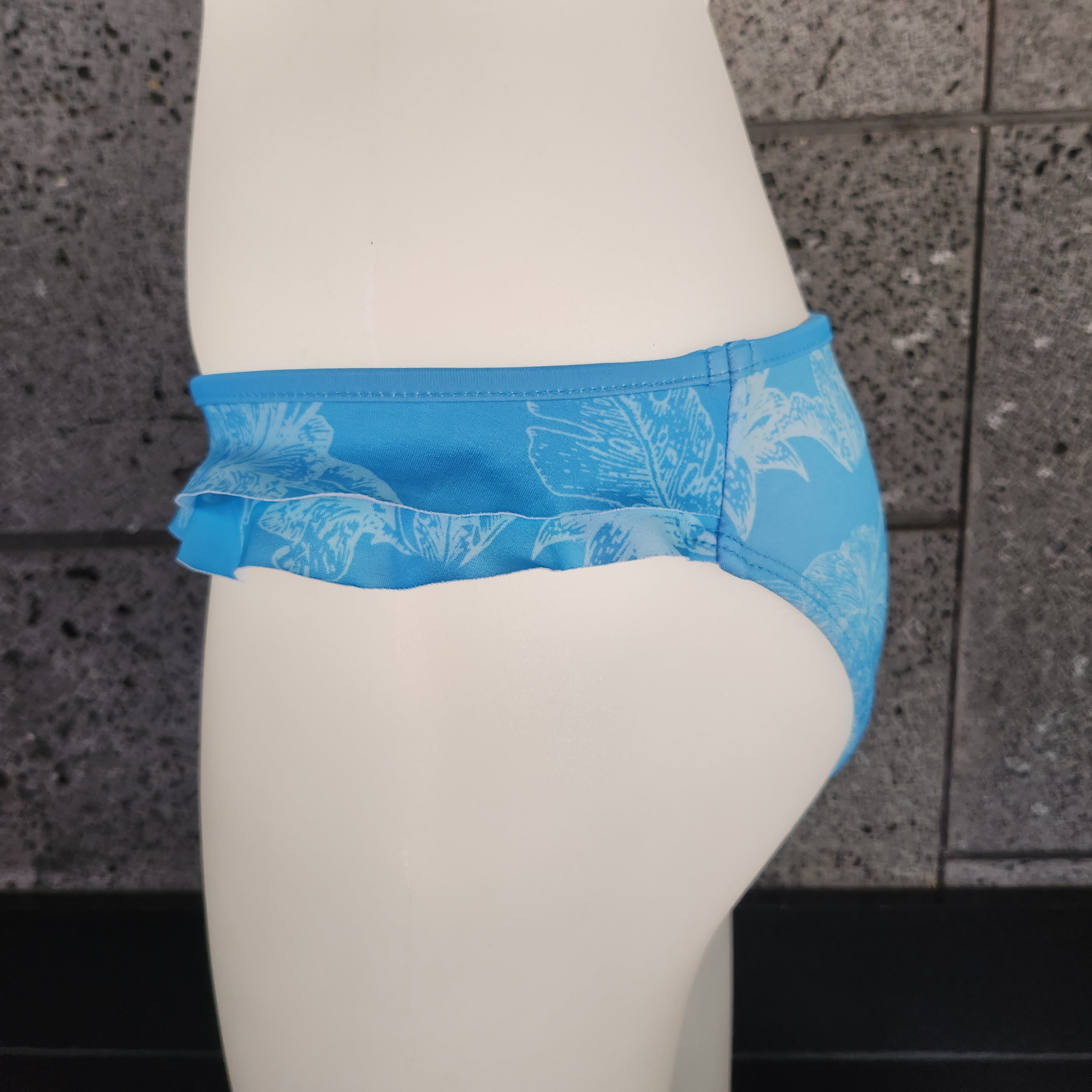 Loco Boutique Lagoon Double Side Ruffle Bikini Bottom