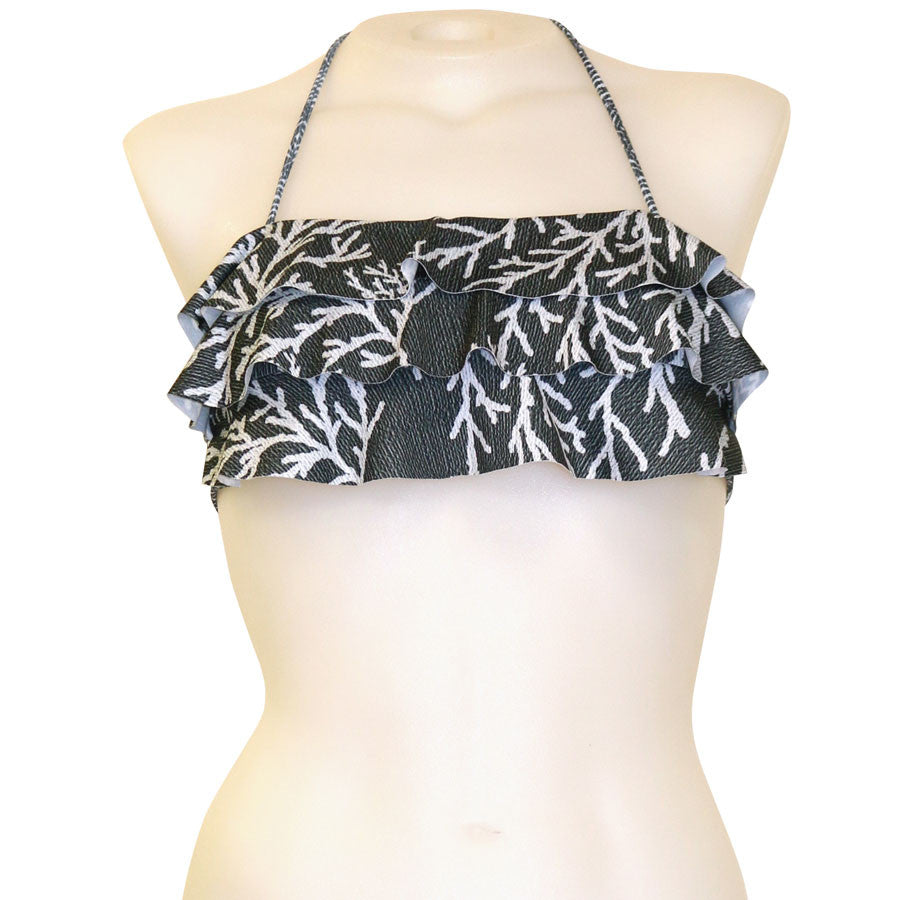 Coral 2.0 3-Tier Flounce Bandeau - Loco Boutique