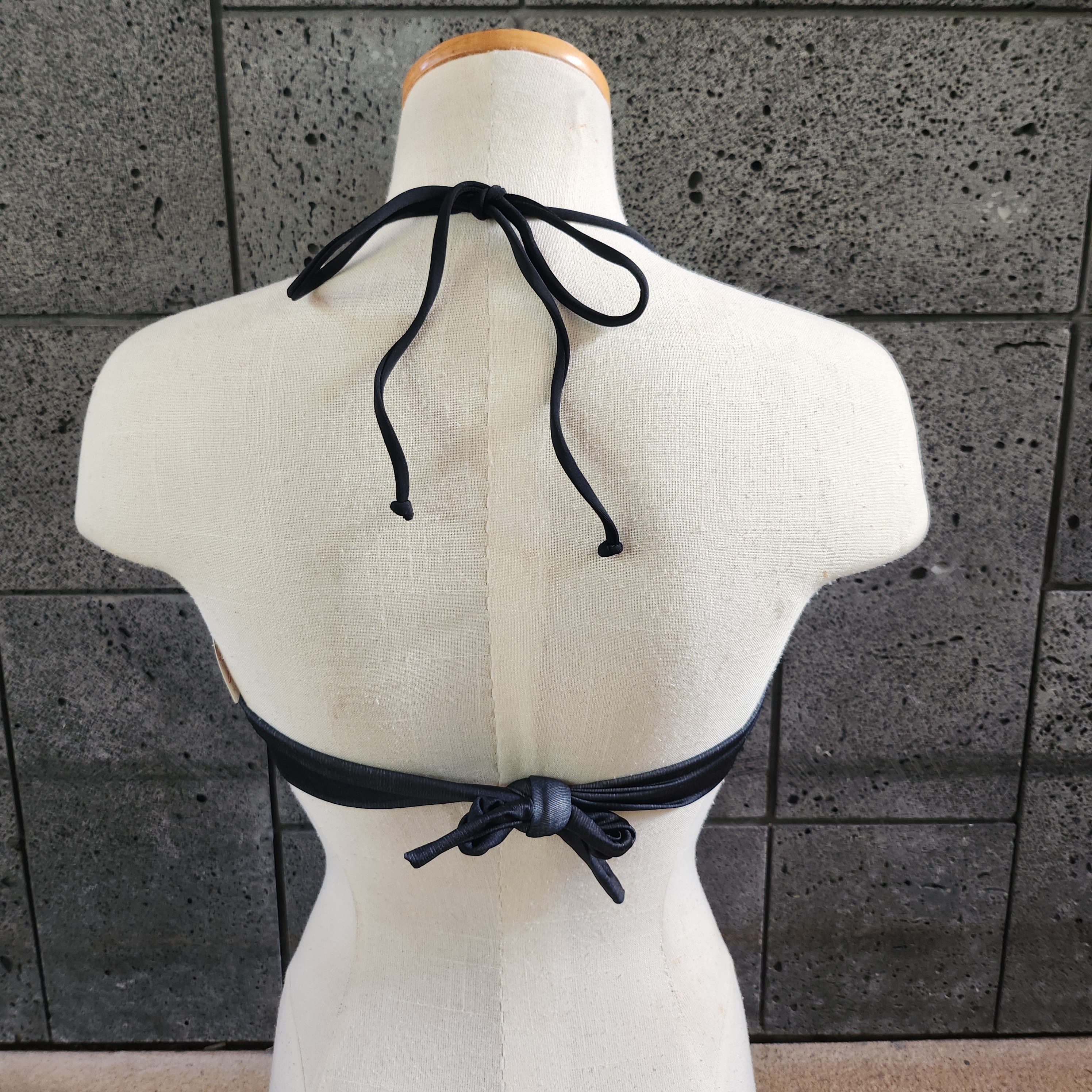 Loco Boutique Pure Lace Long Flounce Bandeau Bikini Top