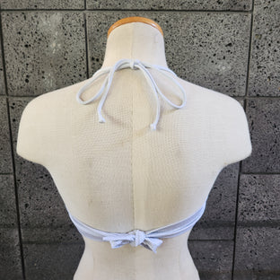 Loco Boutique Pure Lace Long Flounce Bandeau Bikini Top