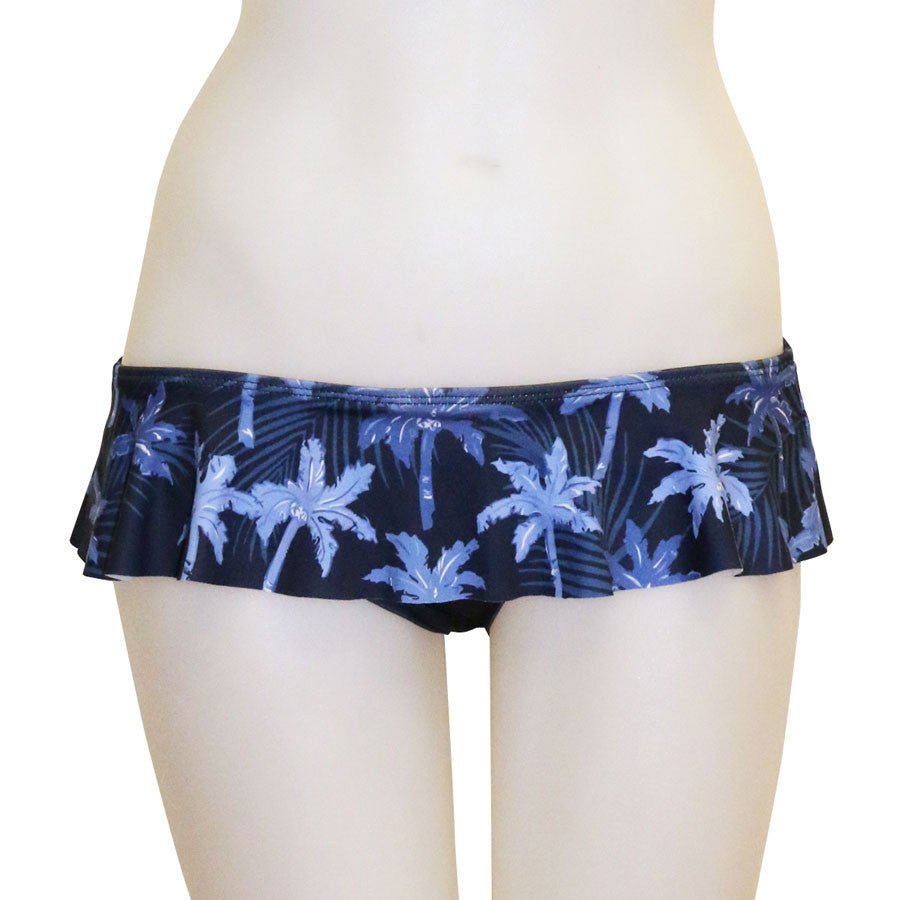 Palm Palm Skirted Bottom - Loco Boutique