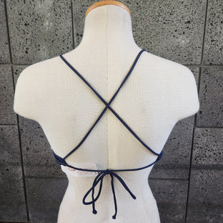 Loco Boutique Pine and Flower Flounce Crop Top