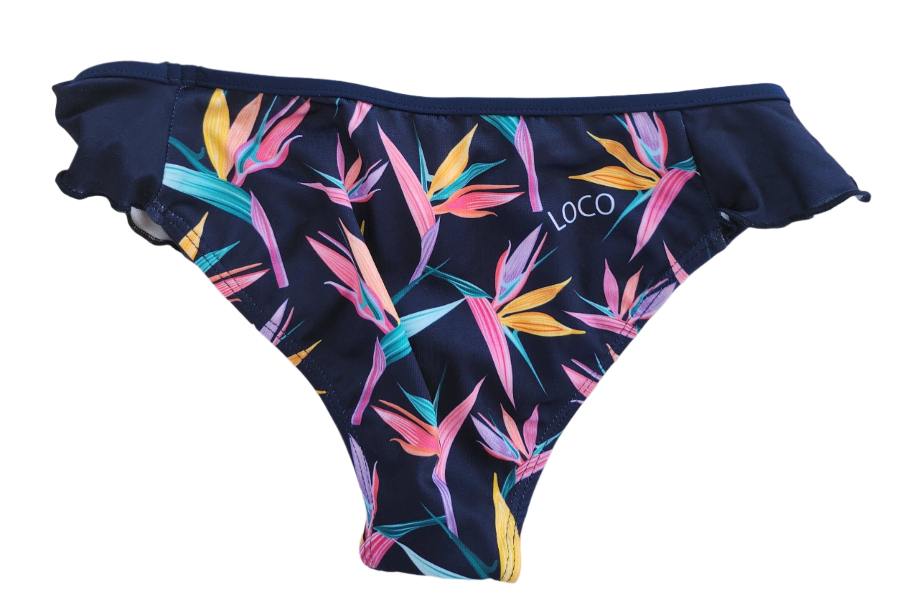Bird of Paradise 2.0 Side Ruffled - Loco Boutique
