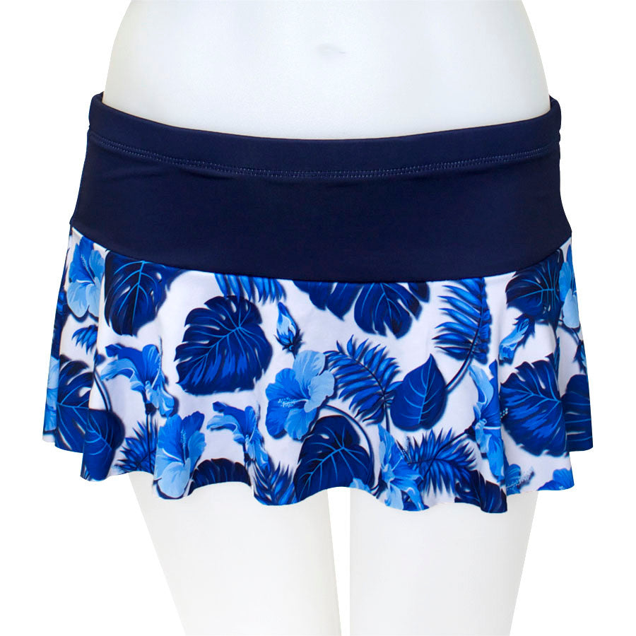 Loco Boutique 3D Flower Flared Skort