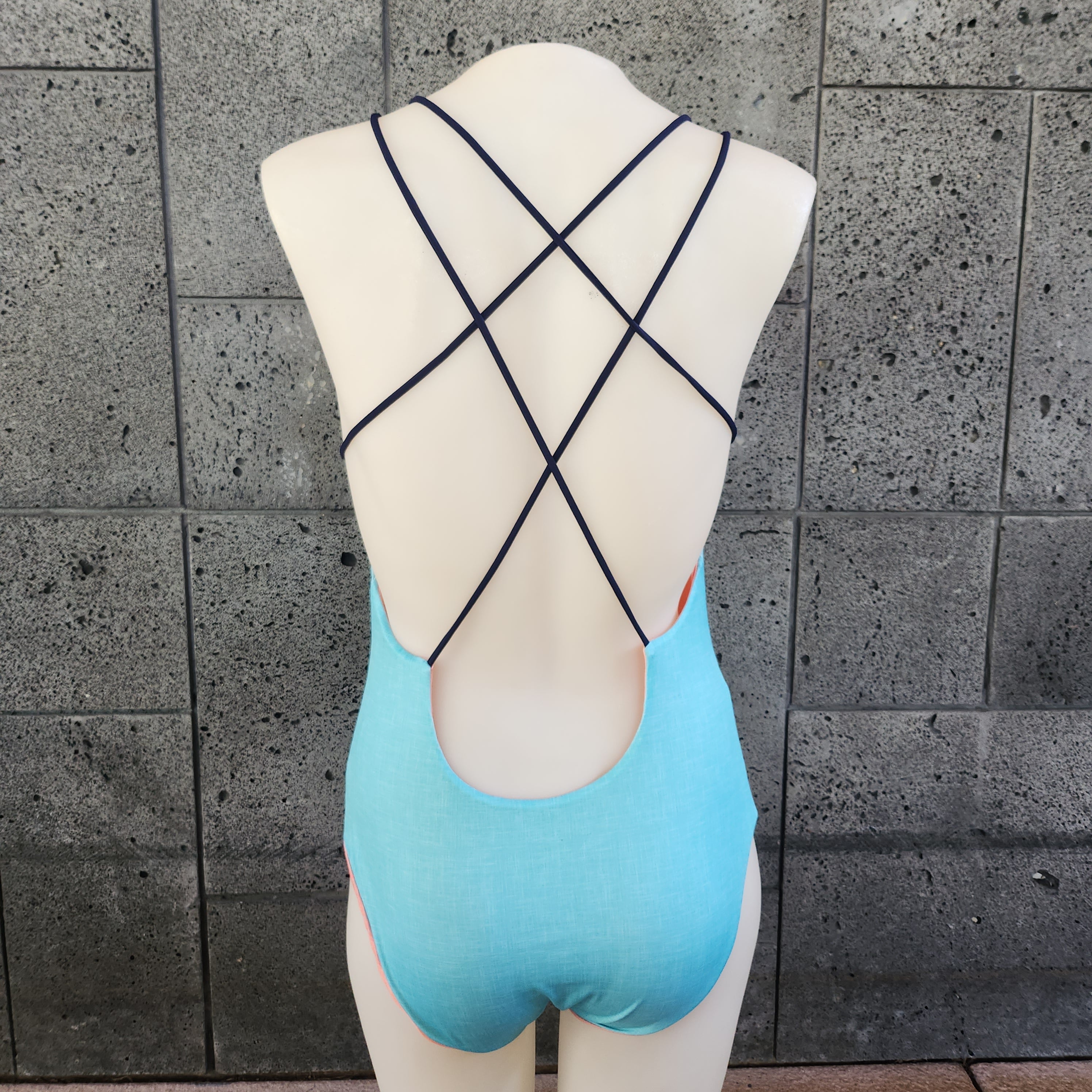 Loco Boutique Linen Reversible One Piece