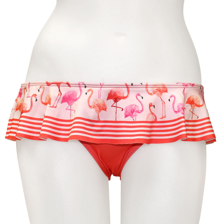 Flamingo Skirted Bottom - Loco Boutique