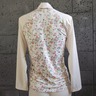 Little Blossoms Zipper Front Rashguard - Loco Boutique