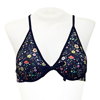 Little Blossoms Underwire Tie Back - Loco Boutique