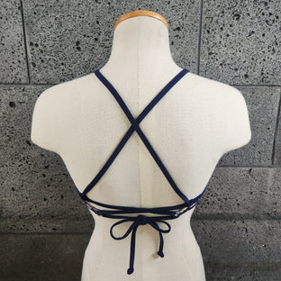 Loco Boutique Little Blossoms Underwire Tie Back Bikini Top