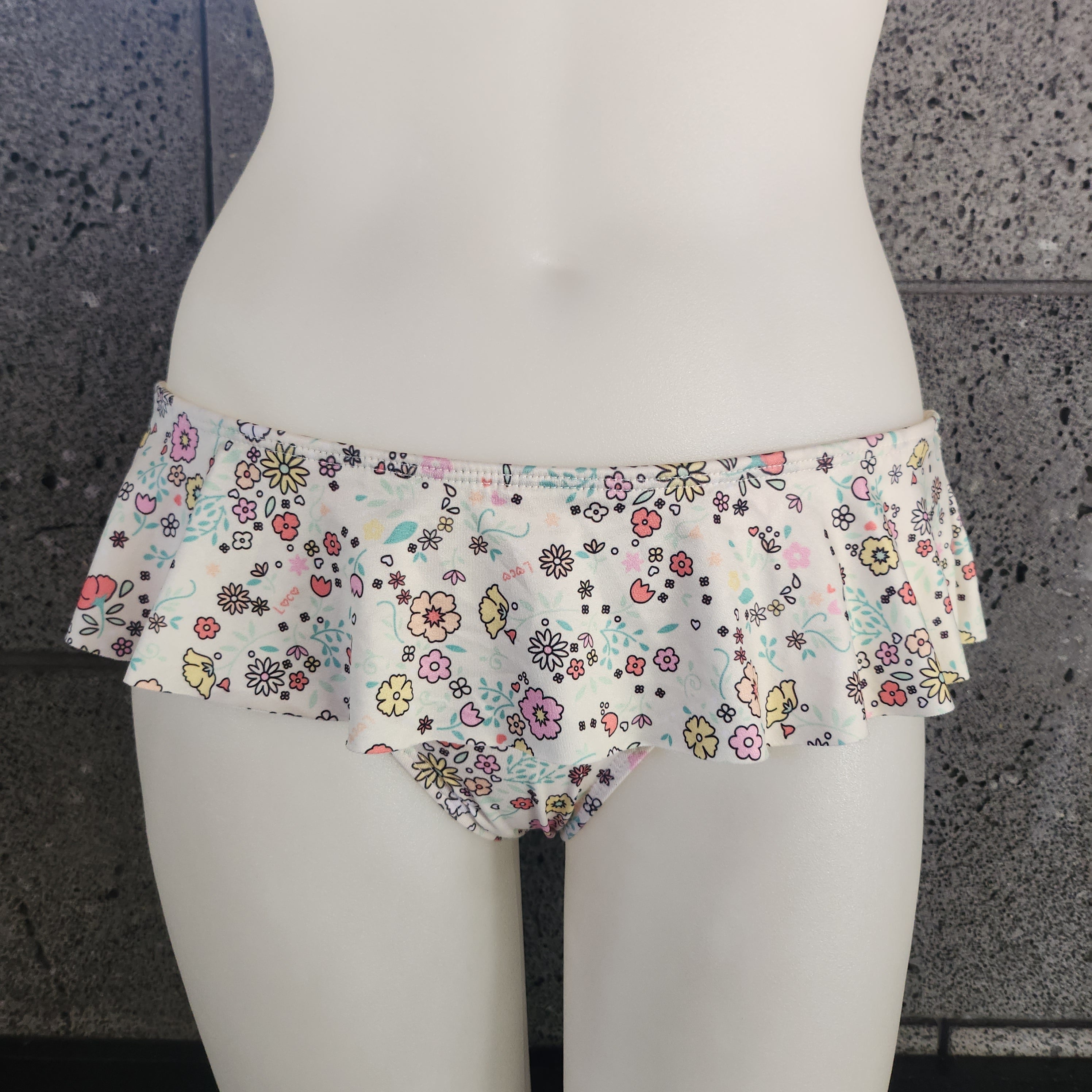 Loco Boutique Little Blossoms Skirted Swim Bottom