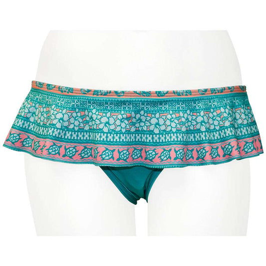 Hawaiian Pattern Skirted Bottom - Loco Boutique