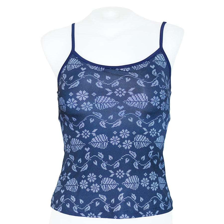 Loco Boutique Floral Stitch Cami Tankini Top