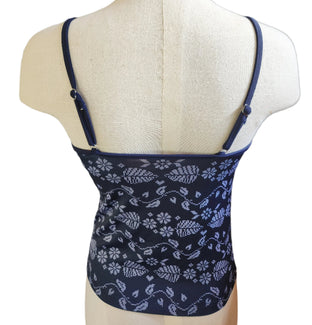 Loco Boutique Floral Stitch Cami Tankini Top