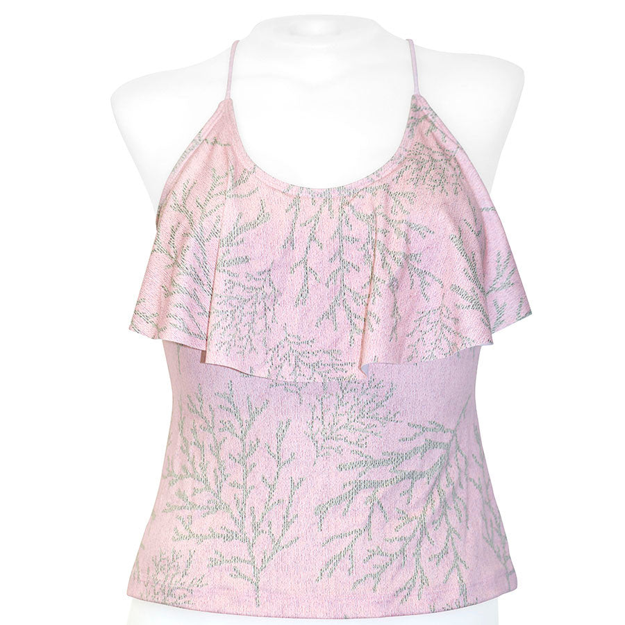 Loco Boutique Coral 4.0 Flounce Front Tankini