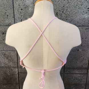 Loco Boutique Loco Pineapples Flounce Crop Top