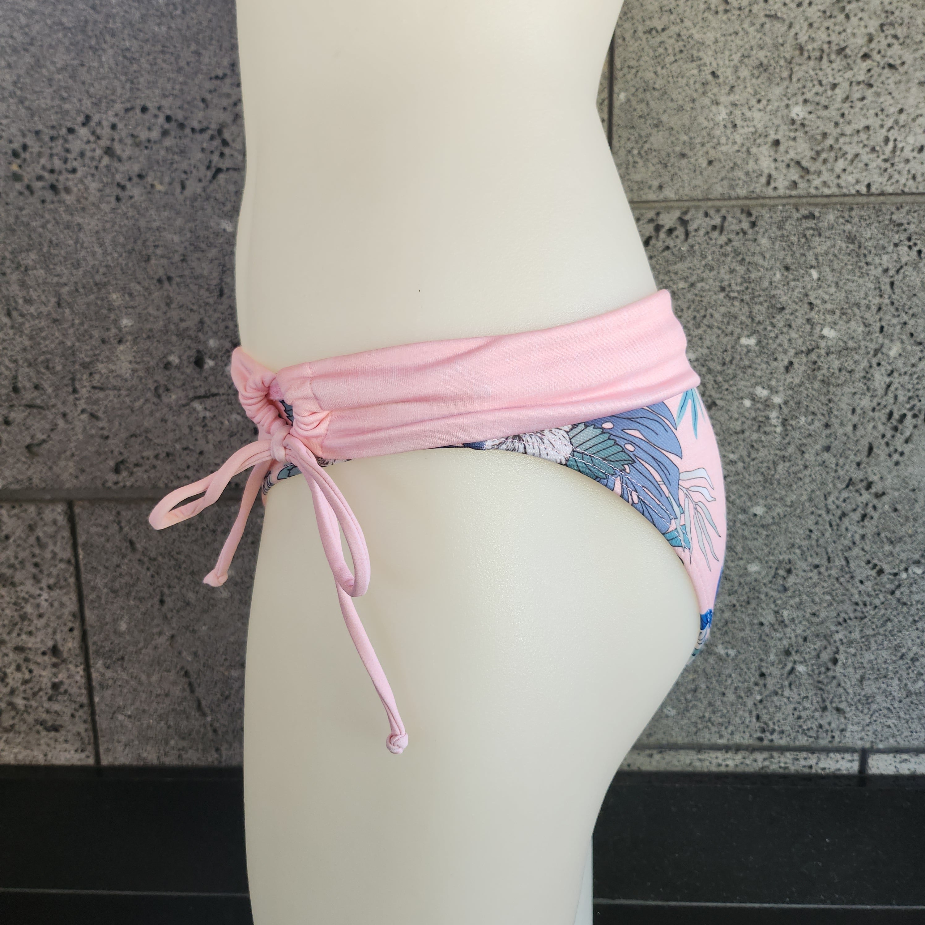 Loco Boutique Linen Flower Folded Over