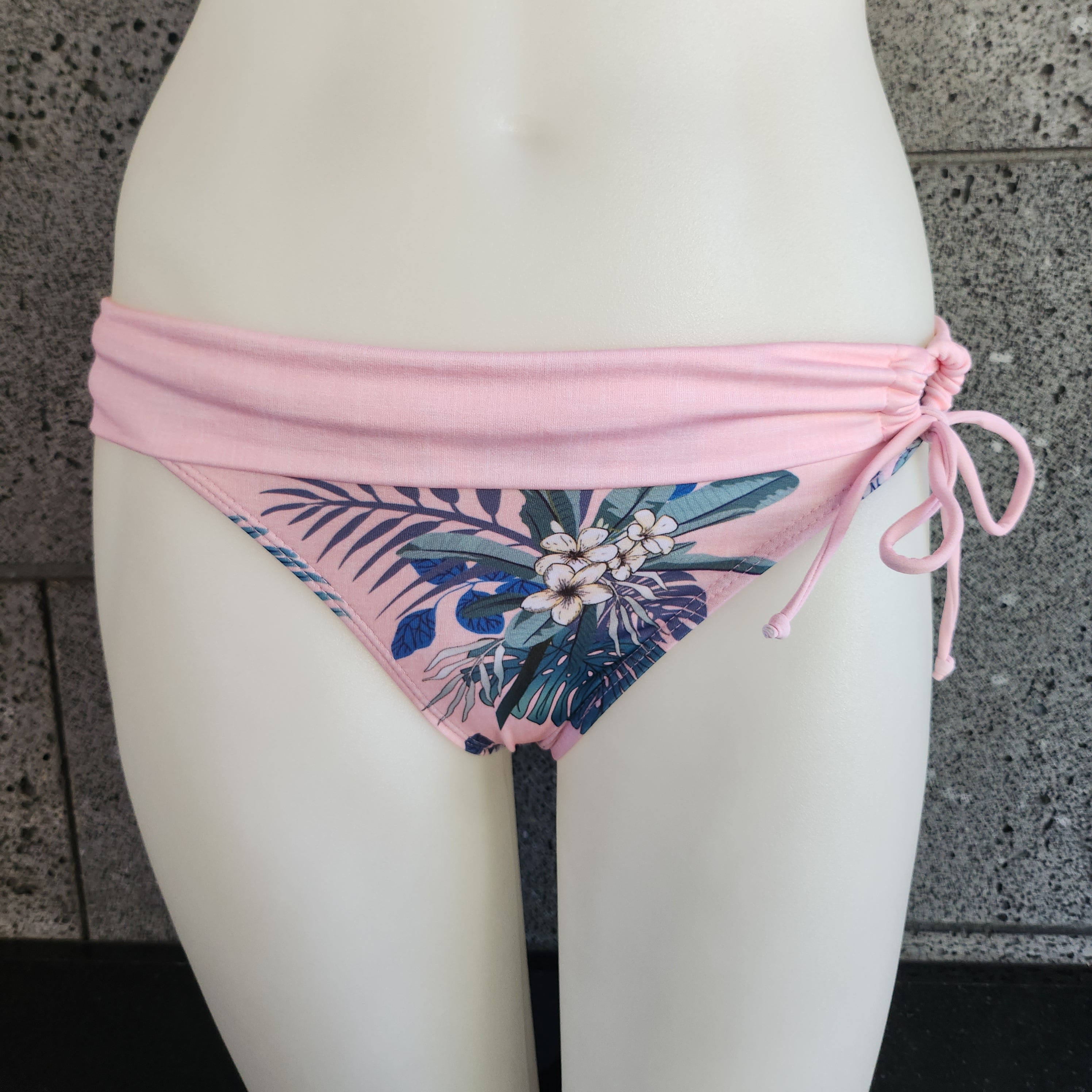 Loco Boutique Linen Flower Folded Over