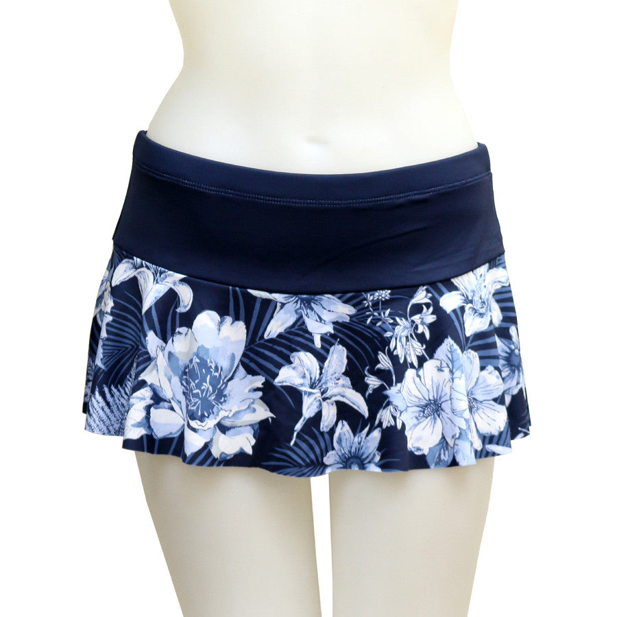 Loco Boutique Flower Garden Flared Skort
