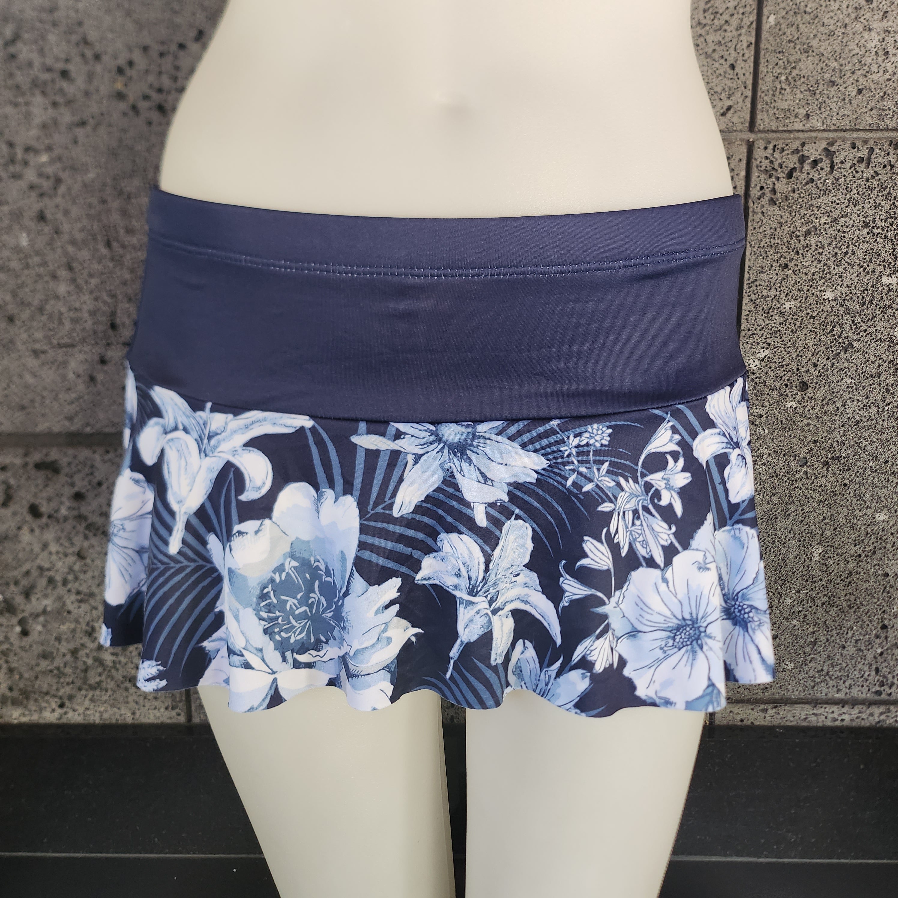 Loco Boutique Flower Garden Flared Skort