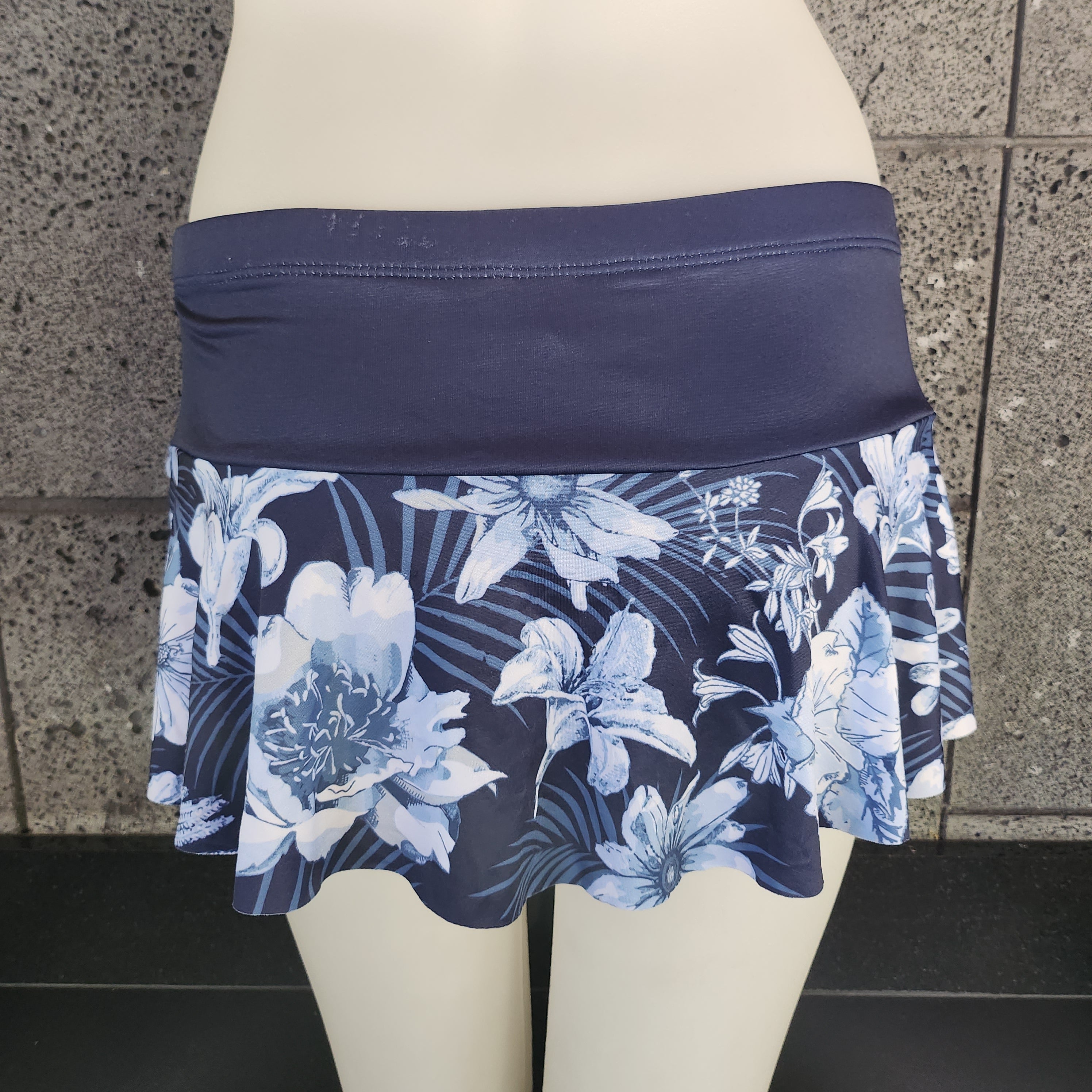 Loco Boutique Flower Garden Flared Skort