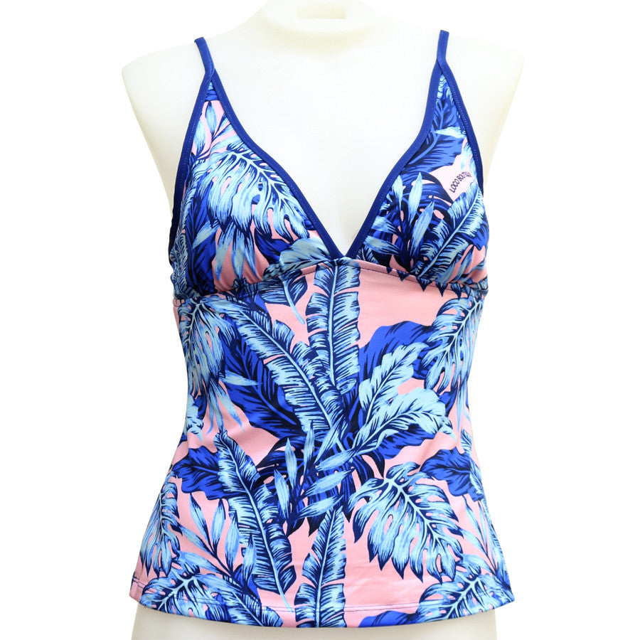 Loco Boutique Forest Halter Tankini Top