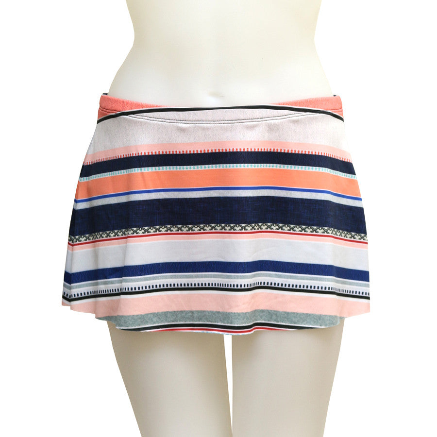 Da Stripes Banded Skort - Loco Boutique