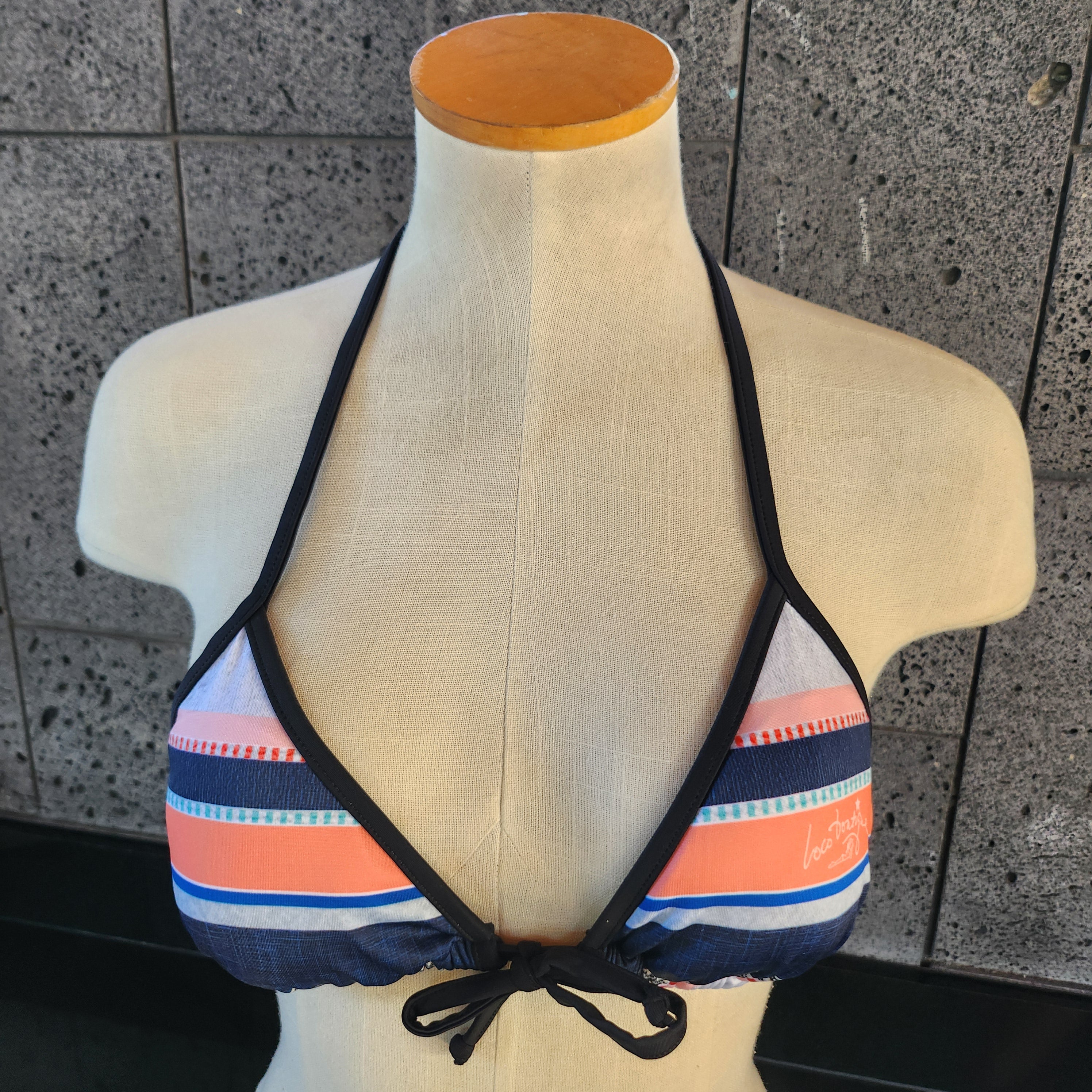 Loco Boutique Da Stripes Sliding Triangle