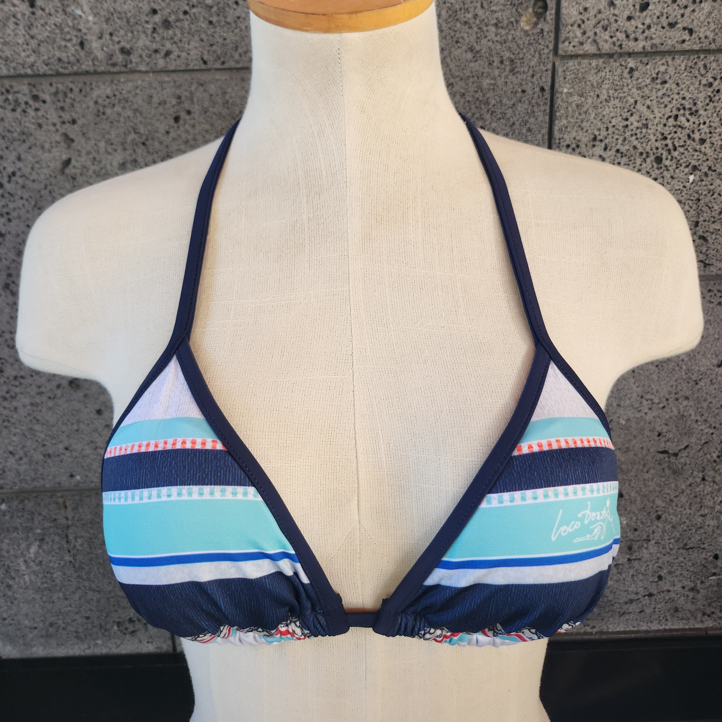 Loco Boutique Da Stripes Sliding Triangle