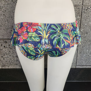 Loco Boutique Pineapple Hibiscus Skirted Swim Bottom