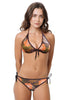 Loco Boutique Olomana Removable Bows - Brown / XS
