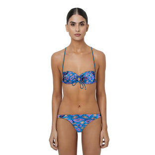 Loco Boutique Paisley Keyhole Front Bikini Top