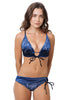 Loco Boutique Rainforest Folded Over - NAVY / XS