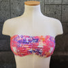 Loco Boutique Color Skin Bandeau Bikini Top - PINK / XS