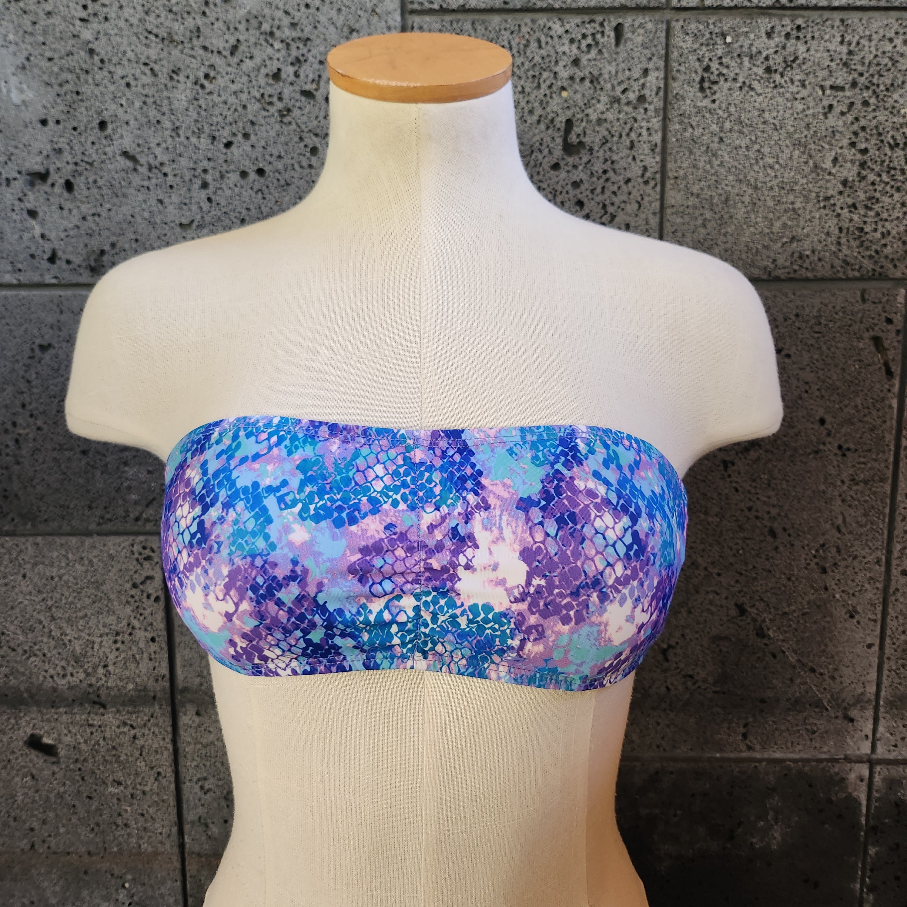 Loco Boutique Color Skin Bandeau Bikini Top