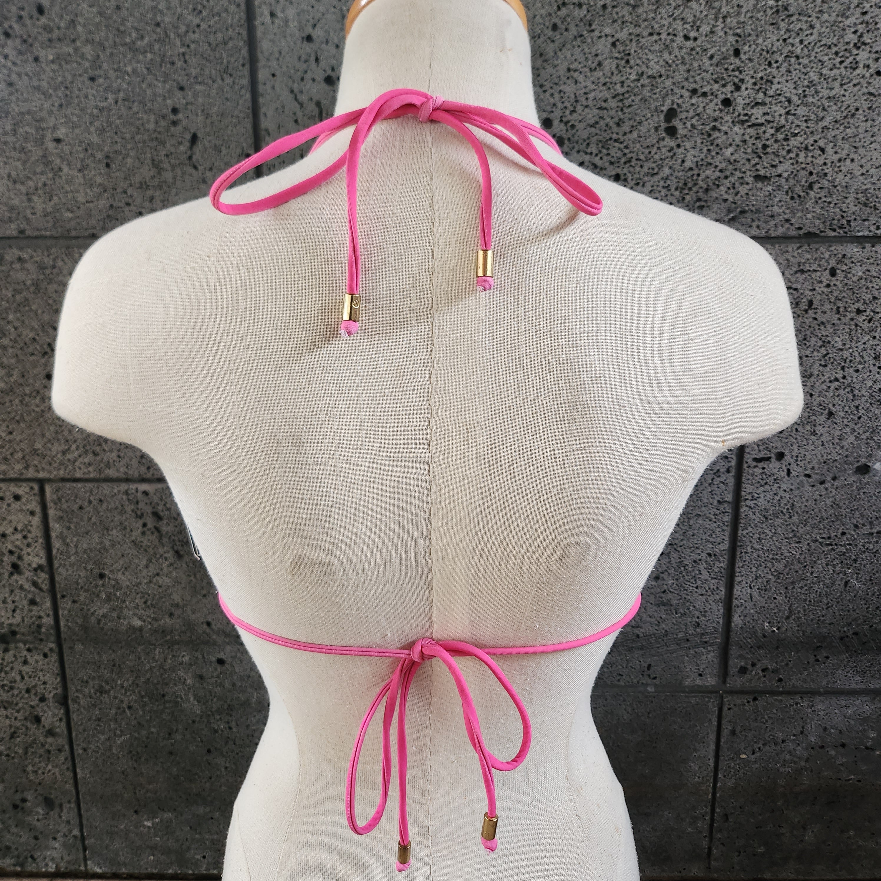 Loco Boutique Italian Damask Triangle Top