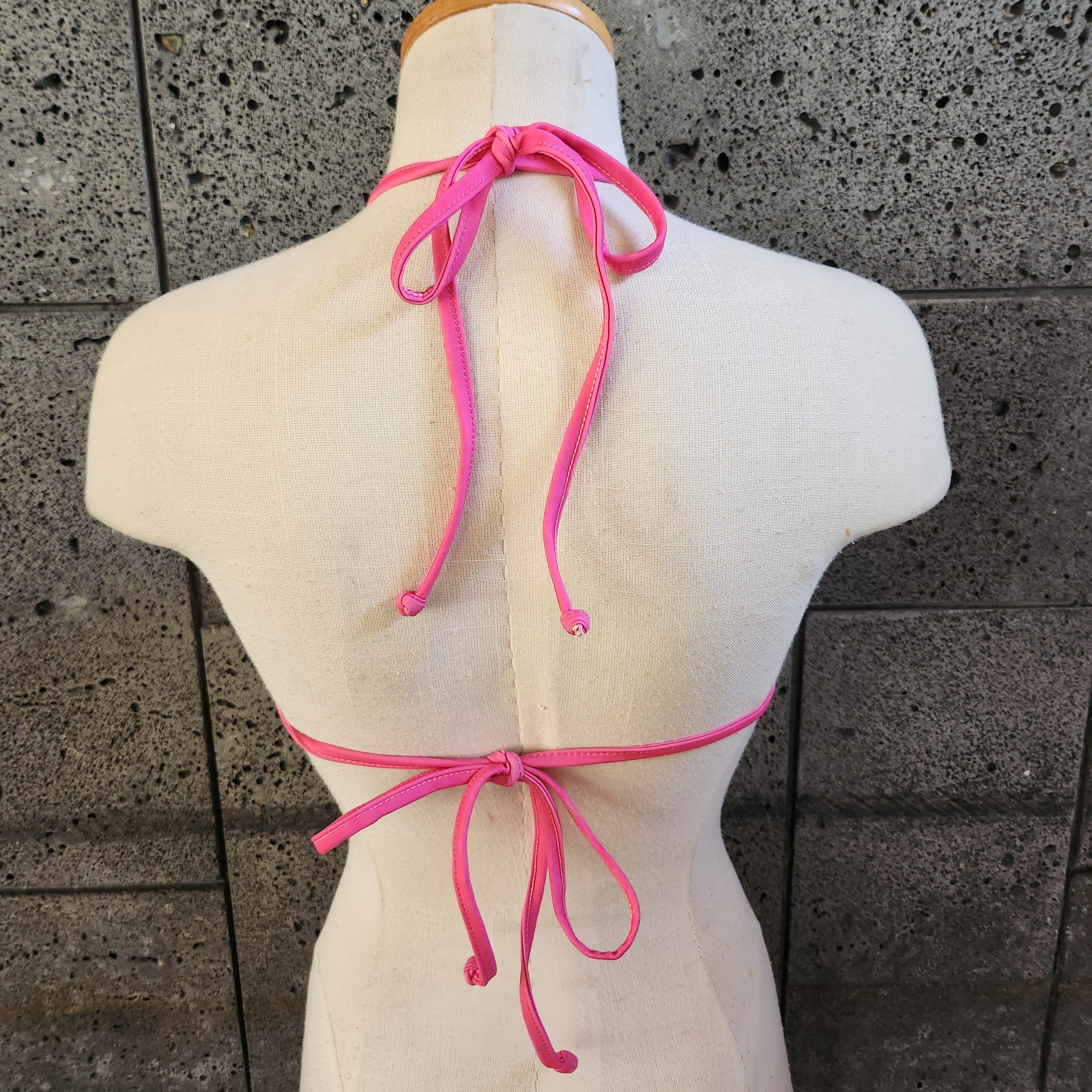 Loco Boutique Italian Damask Strapped Triangle Top RAY00016