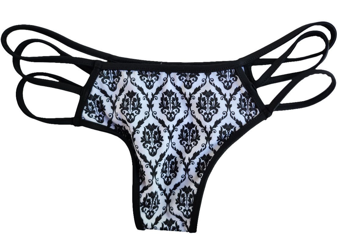 Loco Boutique Italian Damask Triangle Bottom
