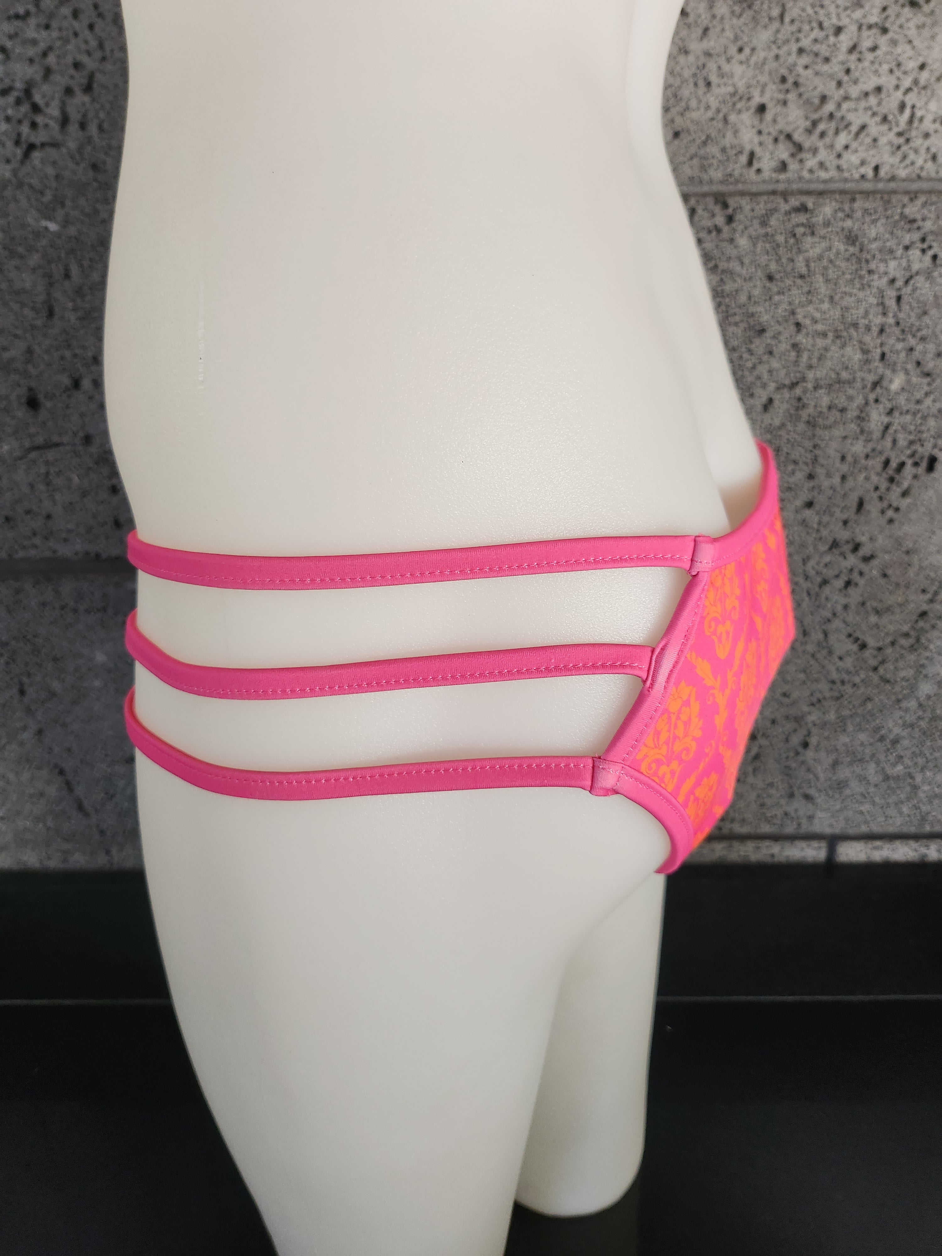 Loco Boutique Italian Damask Triangle Bottom