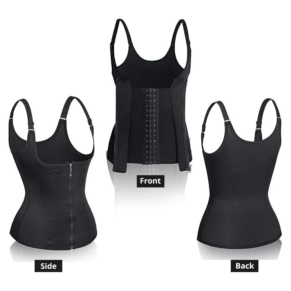 Zipper Waist Trainer Tank