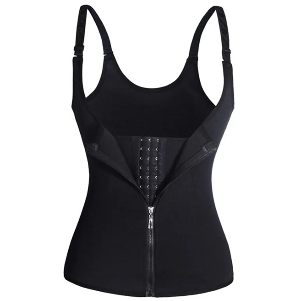 Zipper Waist Trainer Tank