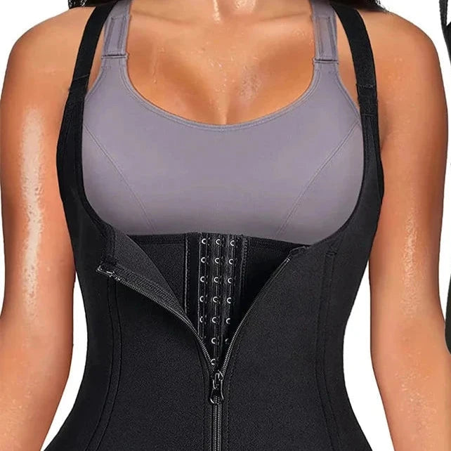 Zipper Waist Trainer Tank