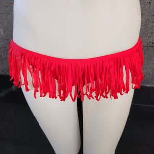Loco Boutique Solid Double Fringe Double Fringe Bottom