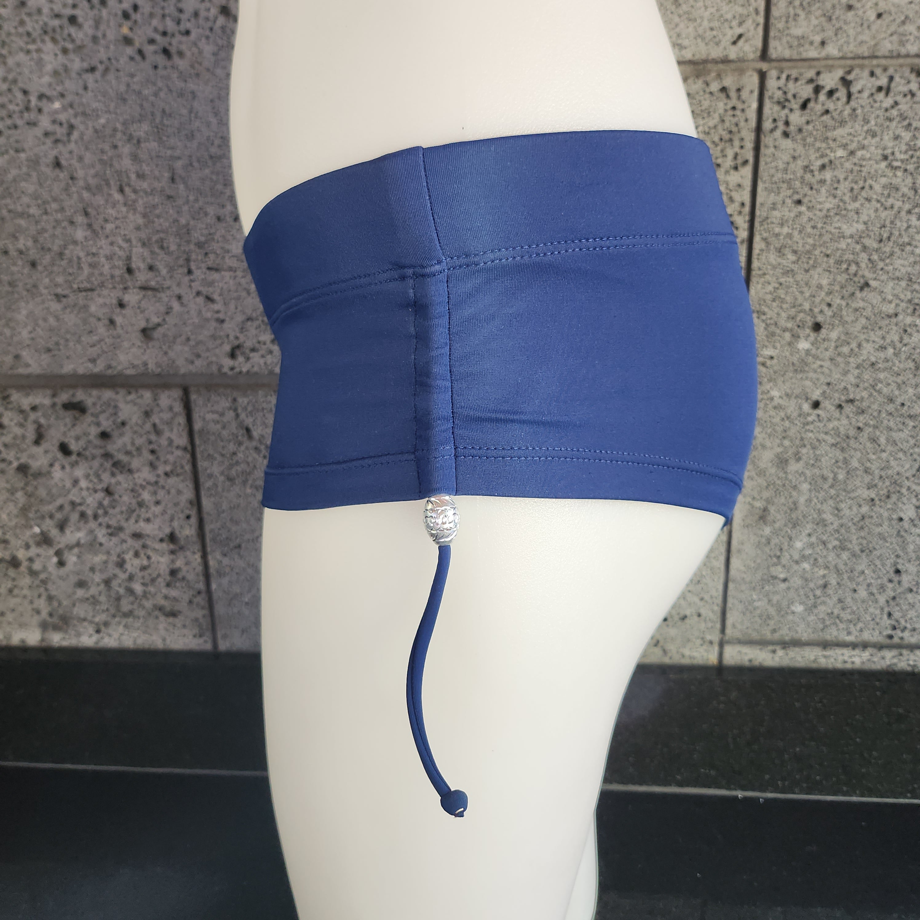 Loco Boutique Blank Side Gathered Boyshorts