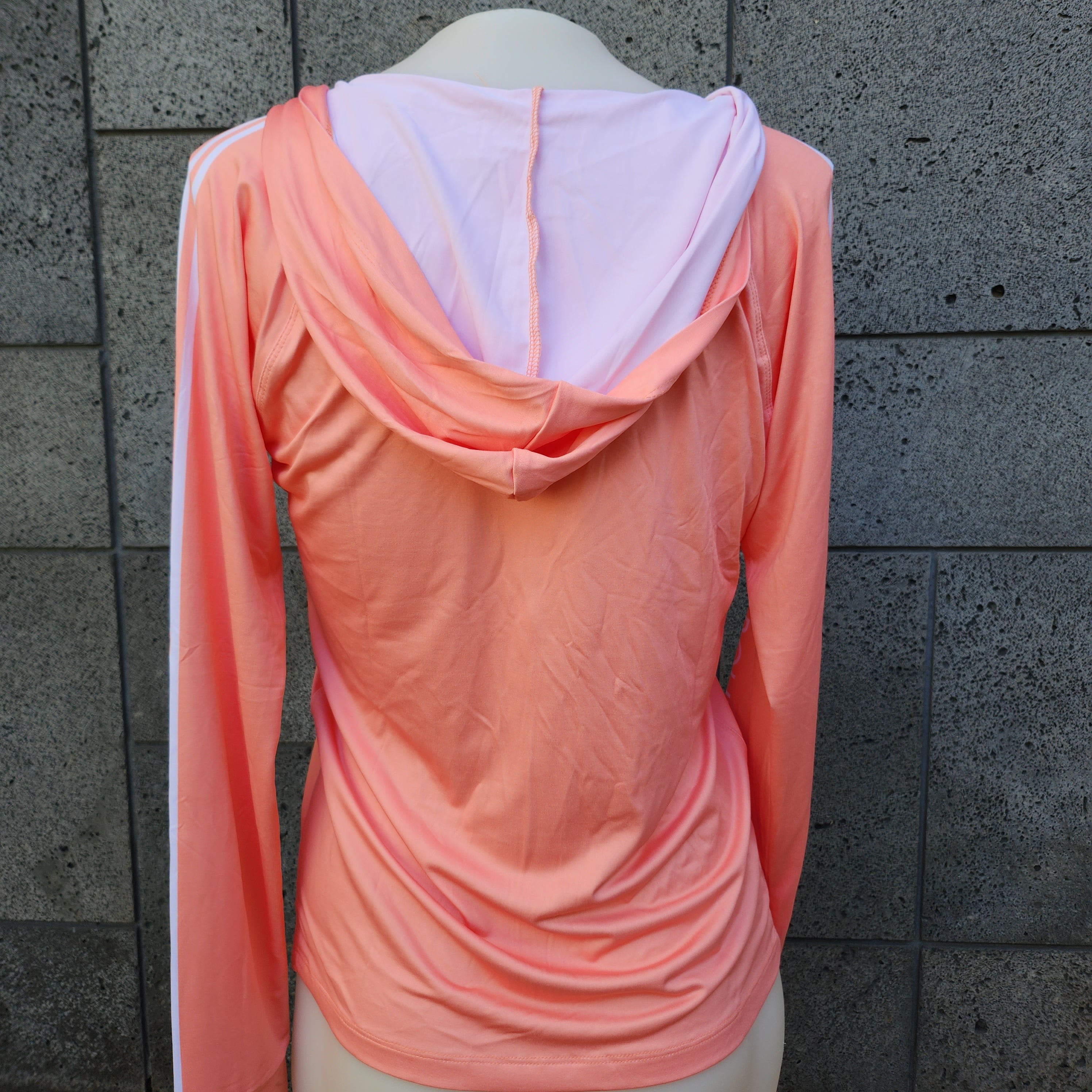 Loco Boutique Solid Stripe Hooded Rashguard - Loco Boutique