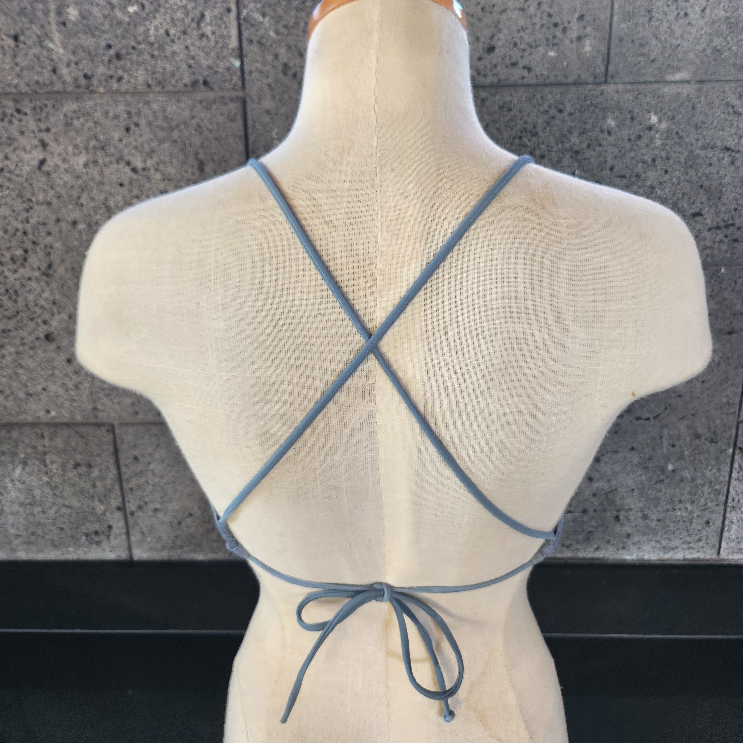 Solid Logo Flounce Crop Top - Loco Boutique