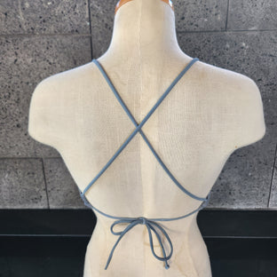 Solid Logo Flounce Crop Top - Loco Boutique