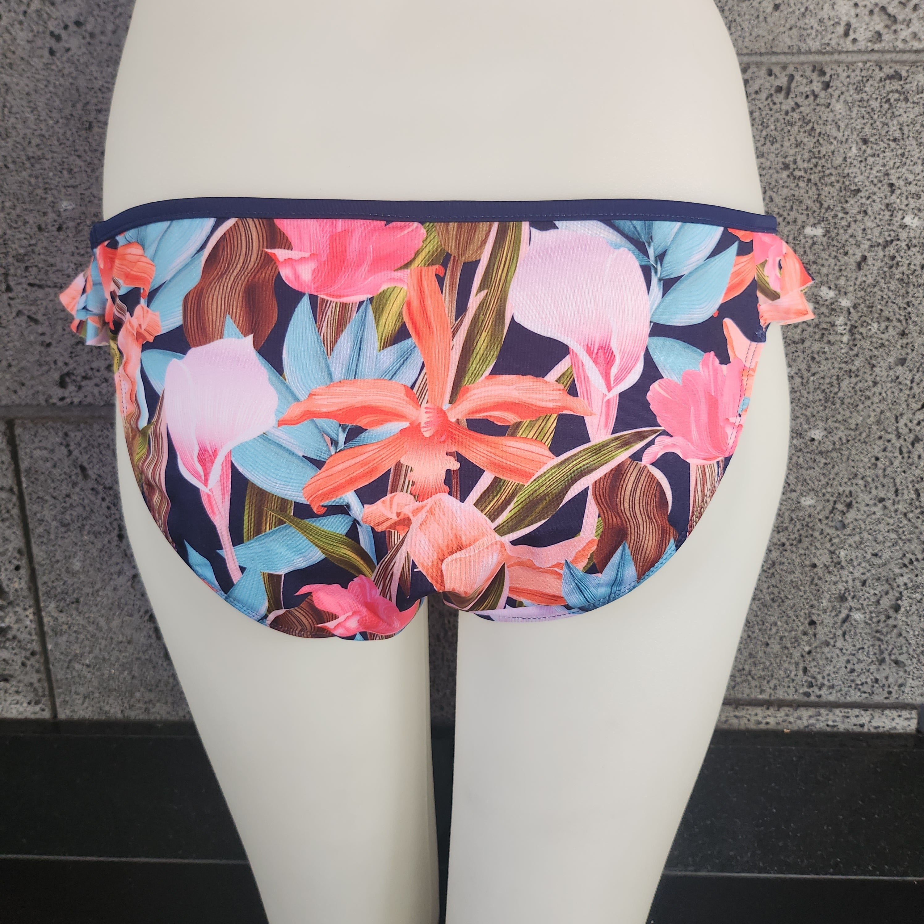 Orchids Double Sided Ruffles